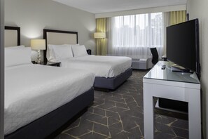 Standard Room, 2 Queen Beds | 1 bedroom, desk, blackout drapes, iron/ironing board