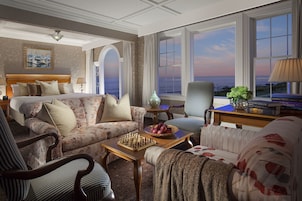 Premium bedding, pillowtop beds, desk, blackout drapes