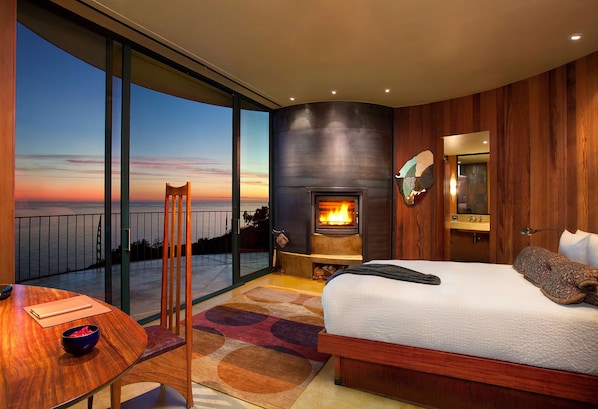 Premium bedding, pillow-top beds, free minibar, in-room safe