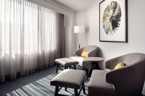 Premium bedding, pillowtop beds, in-room safe, desk