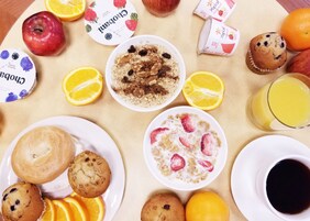 Breakfast area