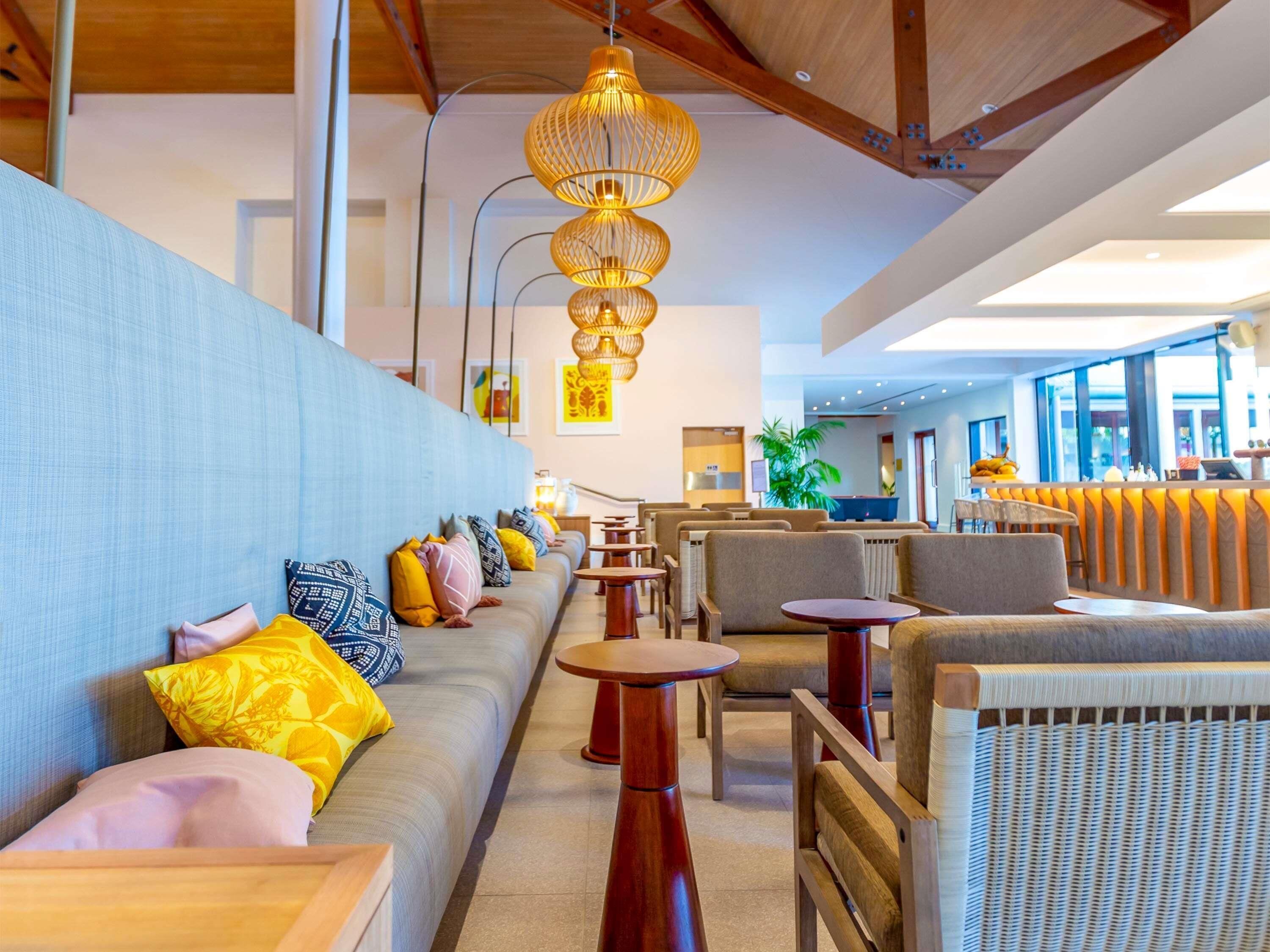 Poolside views, open daily