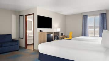 In-room safe, soundproofing, free cribs/infant beds, bed sheets