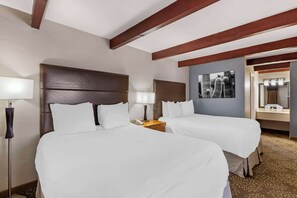 Suite, 2 Queen Beds, Non Smoking, Refrigerator & Microwave