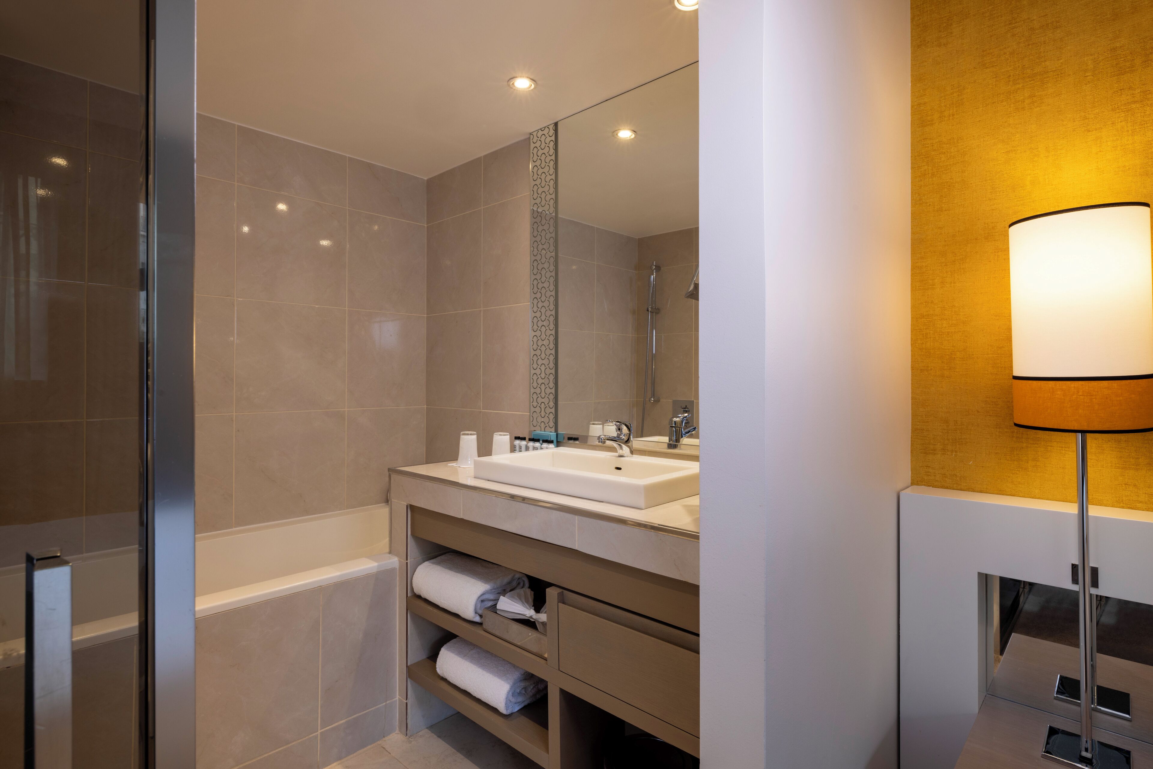 deluxe triple room | premium bedding, minibar, in-room safe, blackout curtains