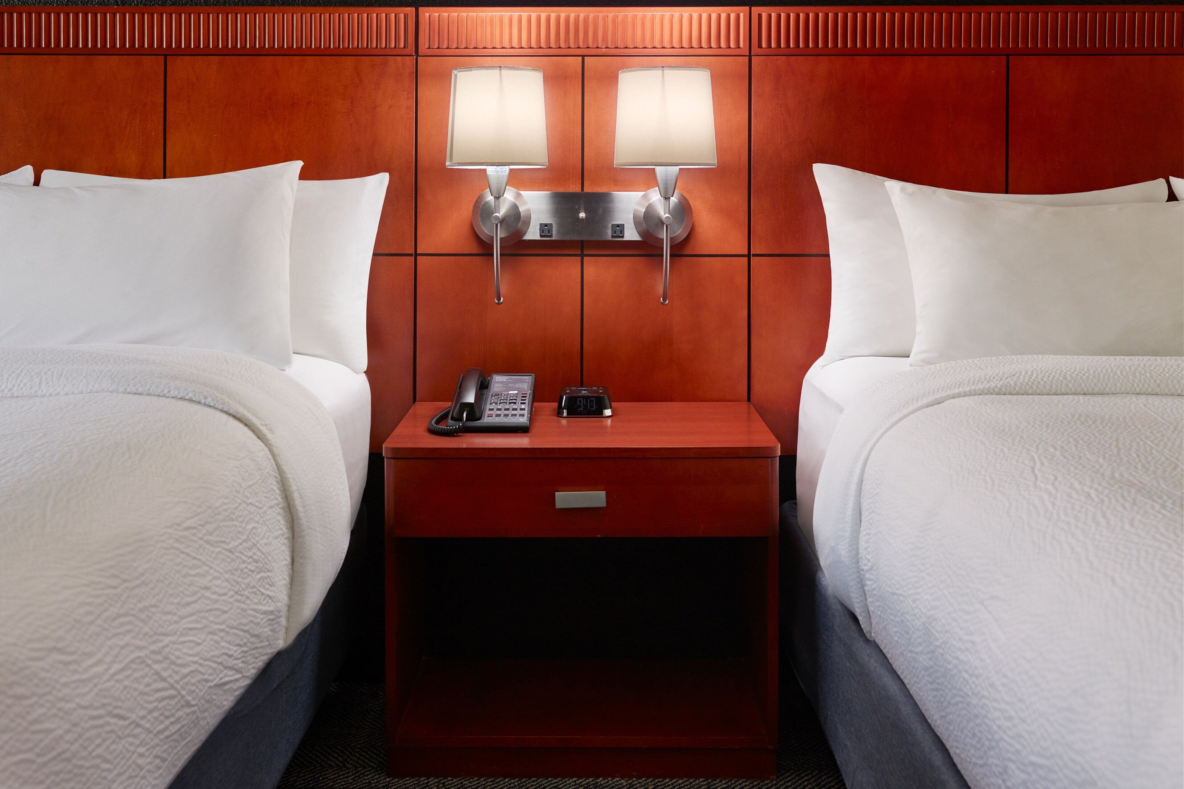 hypo-allergenic bedding, desk, iron/ironing board, free cots/infant beds