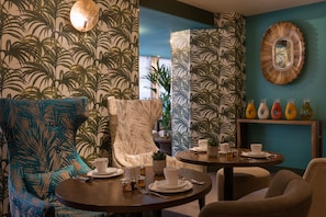 Daily buffet breakfast (EUR 22 per person)