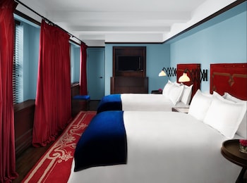 Room, 2 Double Beds (Gramercy) | Premium bedding, free minibar items, in-room safe at Gramercy Park Hotel