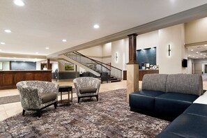 Sitteområde i lobbyen