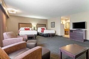 Standard Room, 2 Queen Beds, Non Smoking (with Sofabed) | Individually decorated, individually furnished, desk, laptop workspace - Best Western Plus Ramkota Hotel (Sioux Falls)