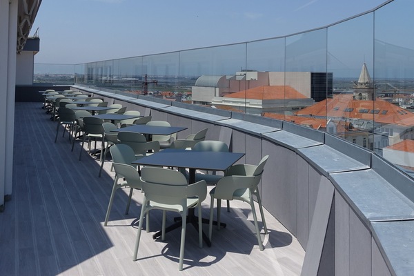 Rooftop terrace