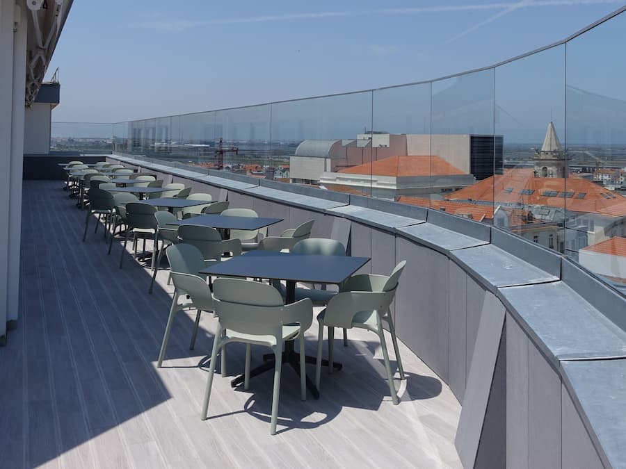 Terraço na cobertura