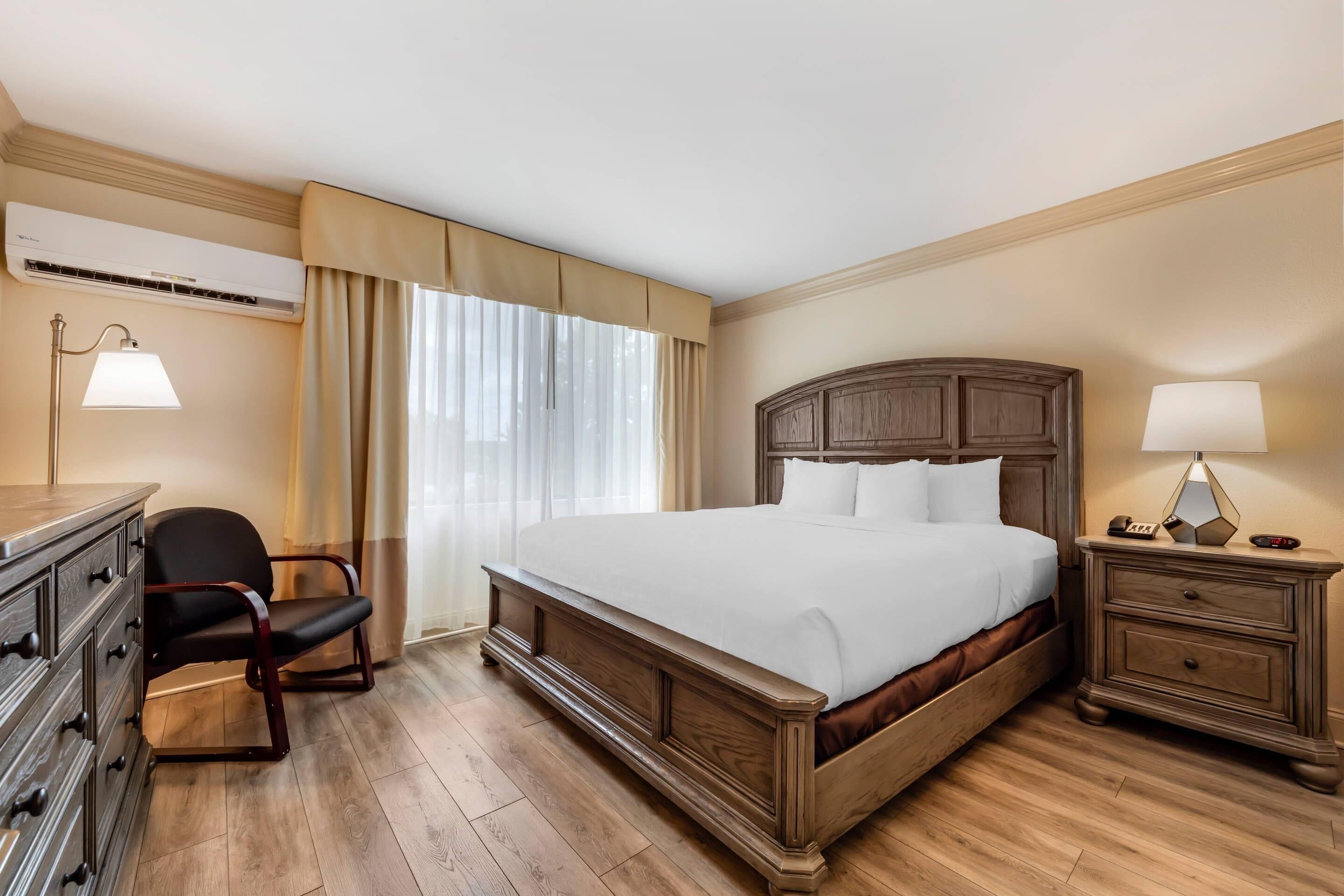 In-room safe, desk, blackout curtains, iron/ironing board