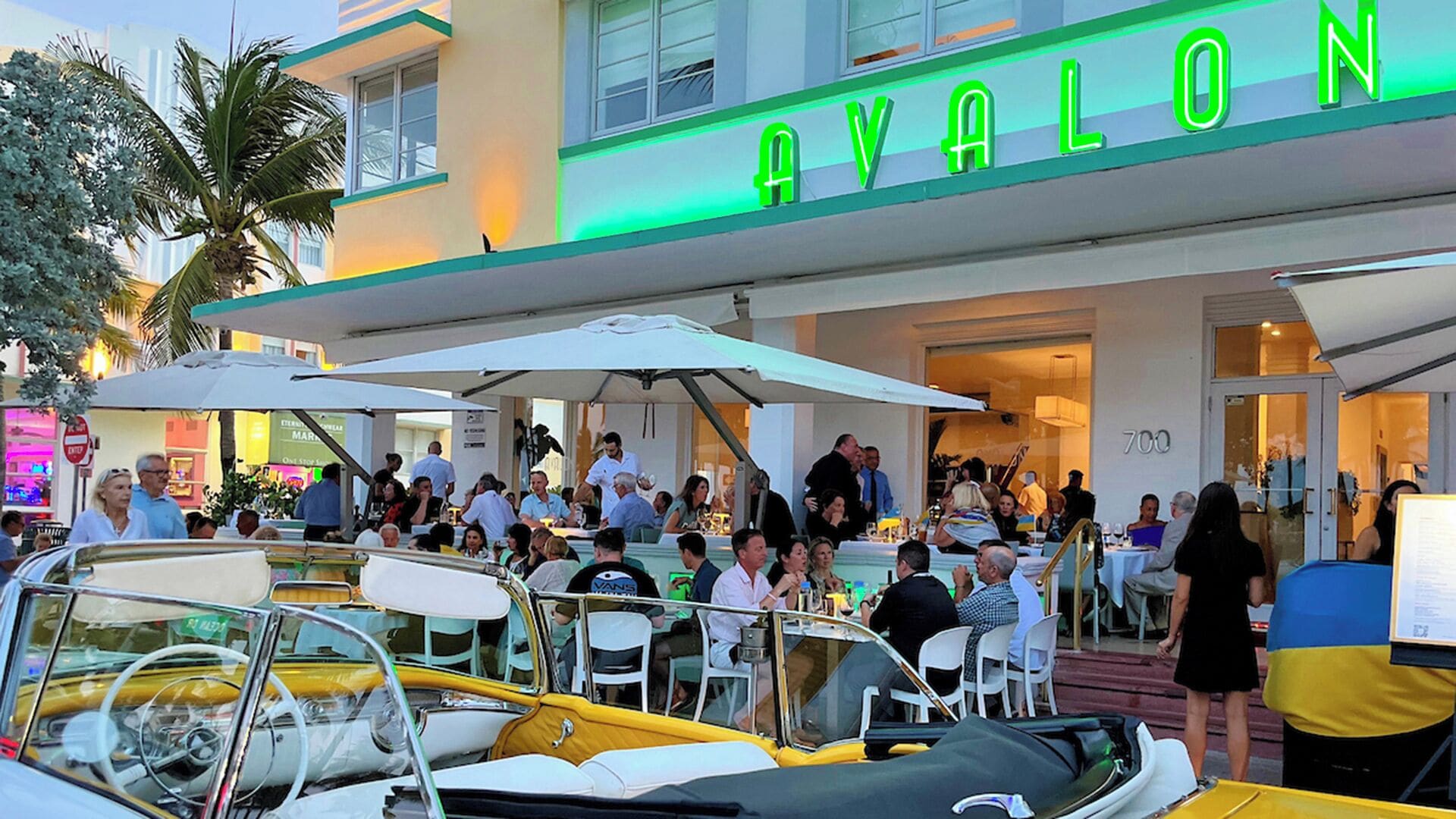 dinner served, seafood, beach views