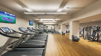 Fitness center at InterContinental New York Barclay, an IHG Hotel