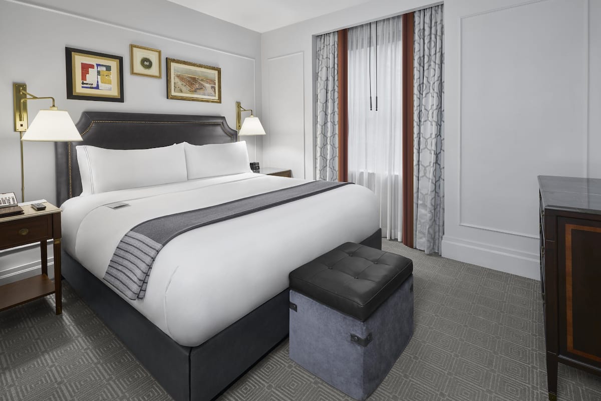 Premium bedding, minibar, in-room safe, desk