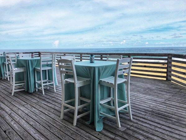 Zona para bodas al aire libre