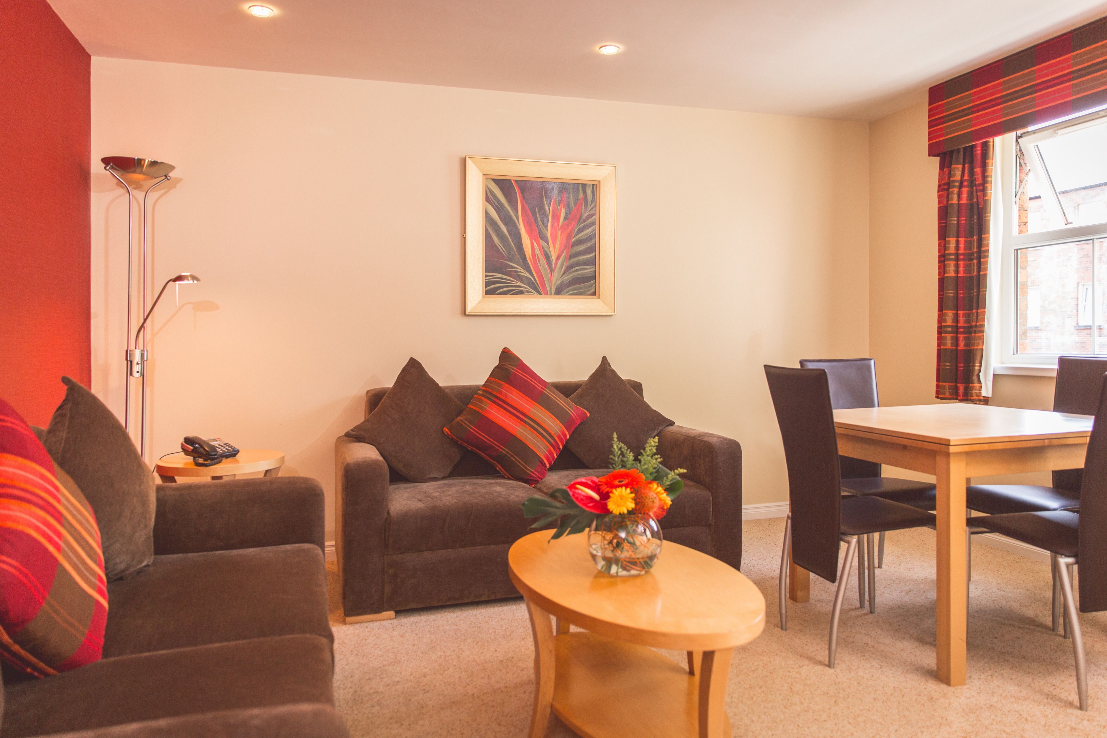 Residences One Bedroom Apartment (annex building) | Living area