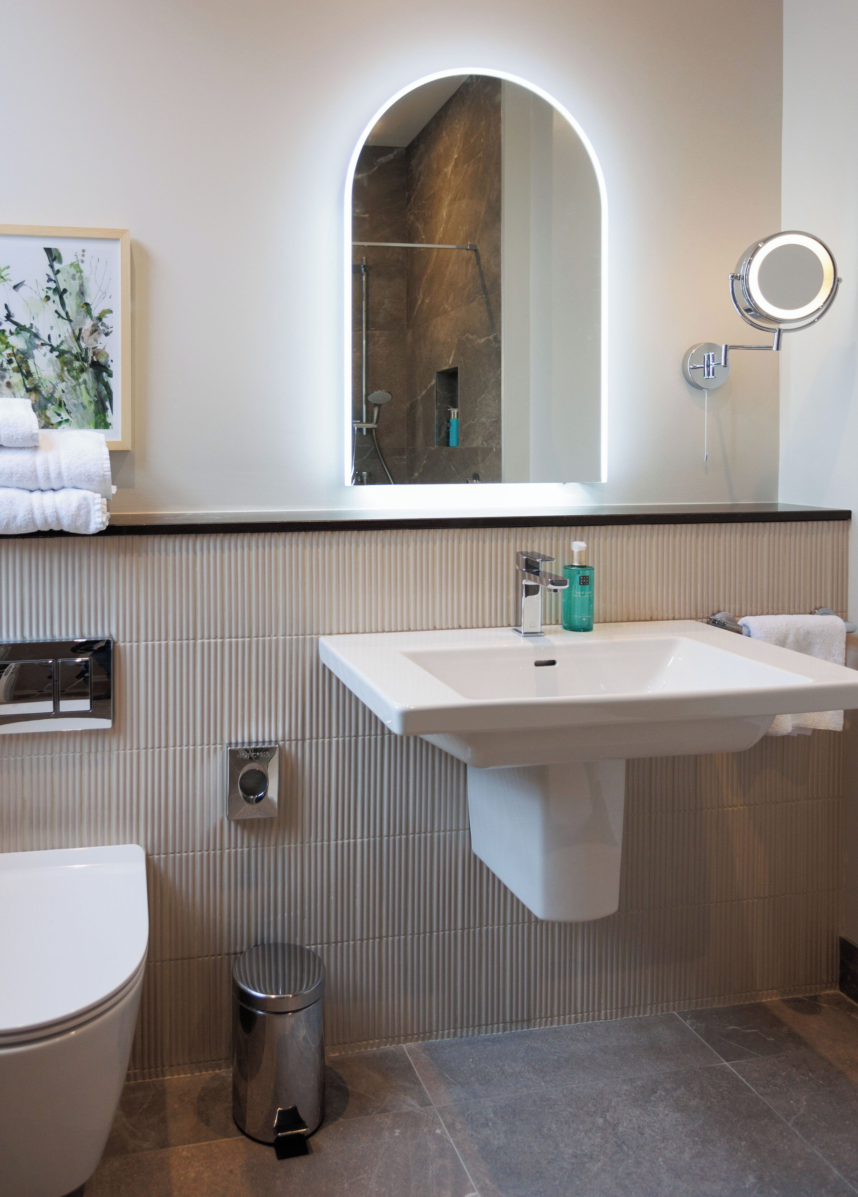 superior double or twin room | bathroom | deep-soaking bathtub, hair dryer, soap, shampoo