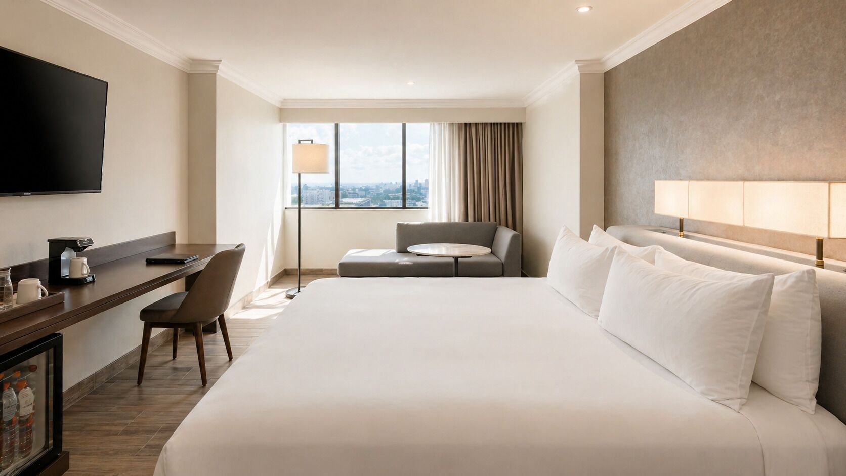 Room, 1 King Bed | 1 bedroom, minibar, in-room safe, individually furnished