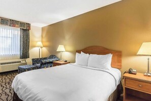 標準客房, 1 張加大雙人床, 無障礙浴缸, 非吸煙房 | 書桌、手提電腦工作空間、遮光窗簾/窗簾、熨斗/熨衫板