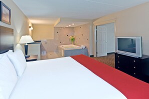 Suite, 1 Bedroom, Jetted Tub | Premium bedding, desk, blackout drapes, soundproofing