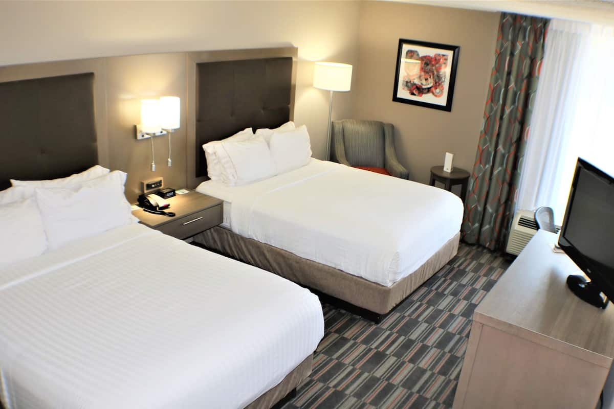 Standard Room, 2 Queen Beds | 1 bedroom, premium bedding, desk, blackout curtains