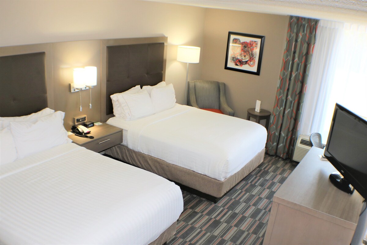 Standard Room, 2 Queen Beds | Premium bedding, desk, blackout drapes, soundproofing