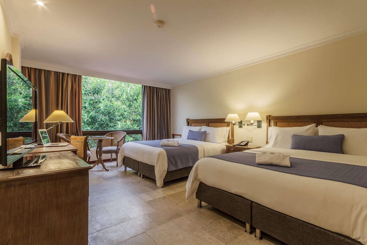 Premium Room, 2 Queen Beds, Non Smoking (City or Garden View)