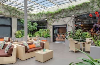 Patio, balcany or terrace at Hilton Los Angeles/Universal City