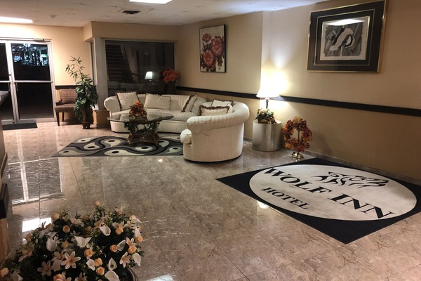 Sitzecke in der Lobby