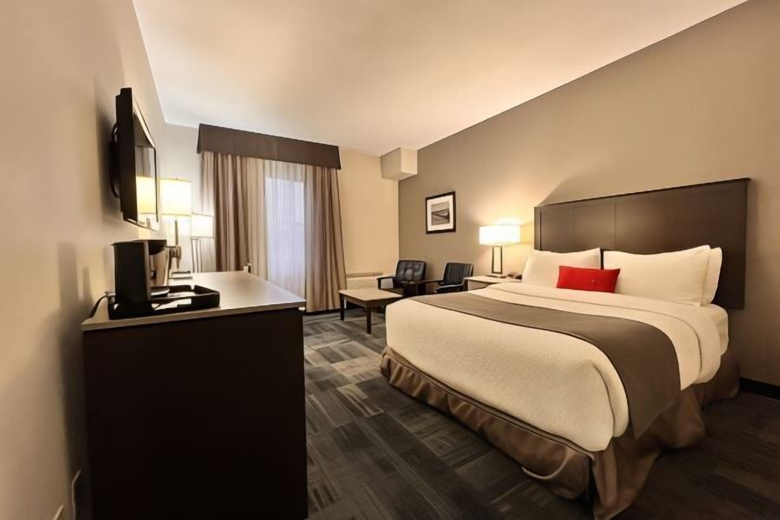 Premium bedding, in-room safe, desk, iron/ironing board