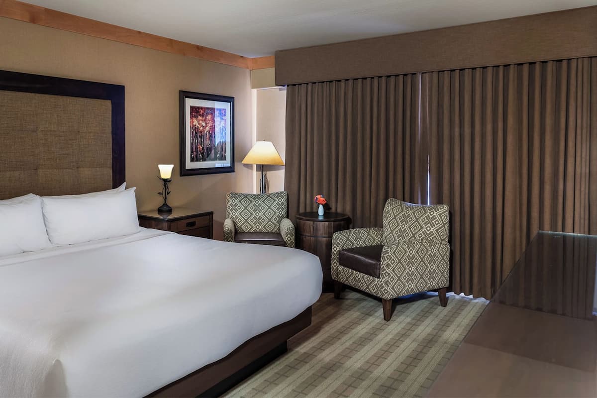 Premium Room, 1 King Bed (Premium King - Accessible) | Egyptian cotton sheets, premium bedding, down comforters