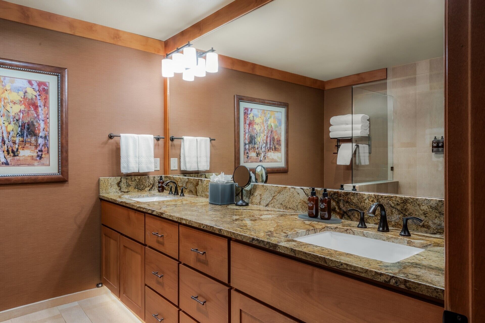 suite, 1 king bed (premium king junior suite) | bathroom | shower, towels