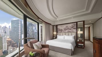 Premium bedding, minibar, in-room safe, desk