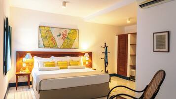 Suite | Sengetøy av topp kvalitet, senger med overmadrass og minibar