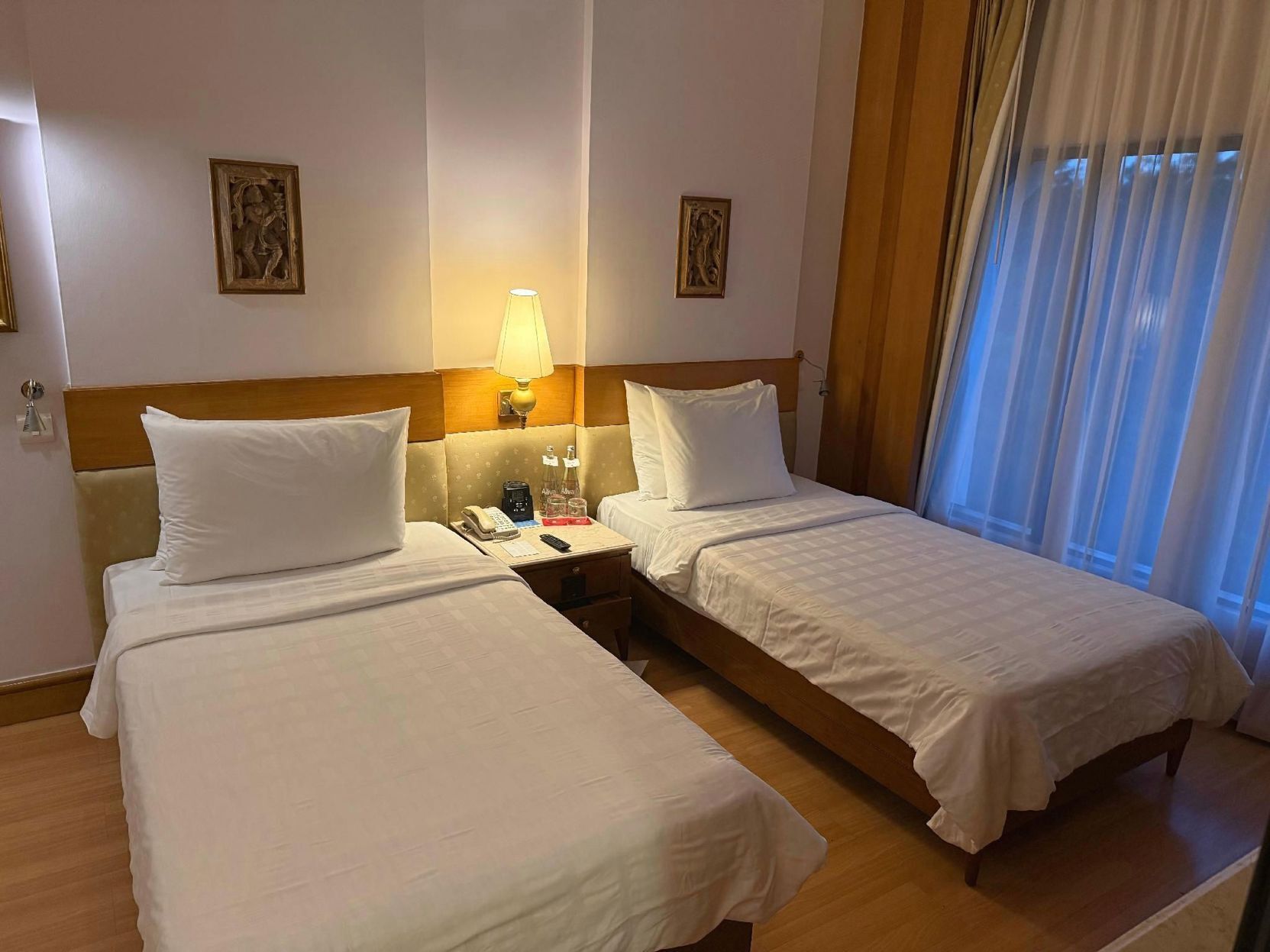 Minibar, in-room safe, desk, blackout curtains