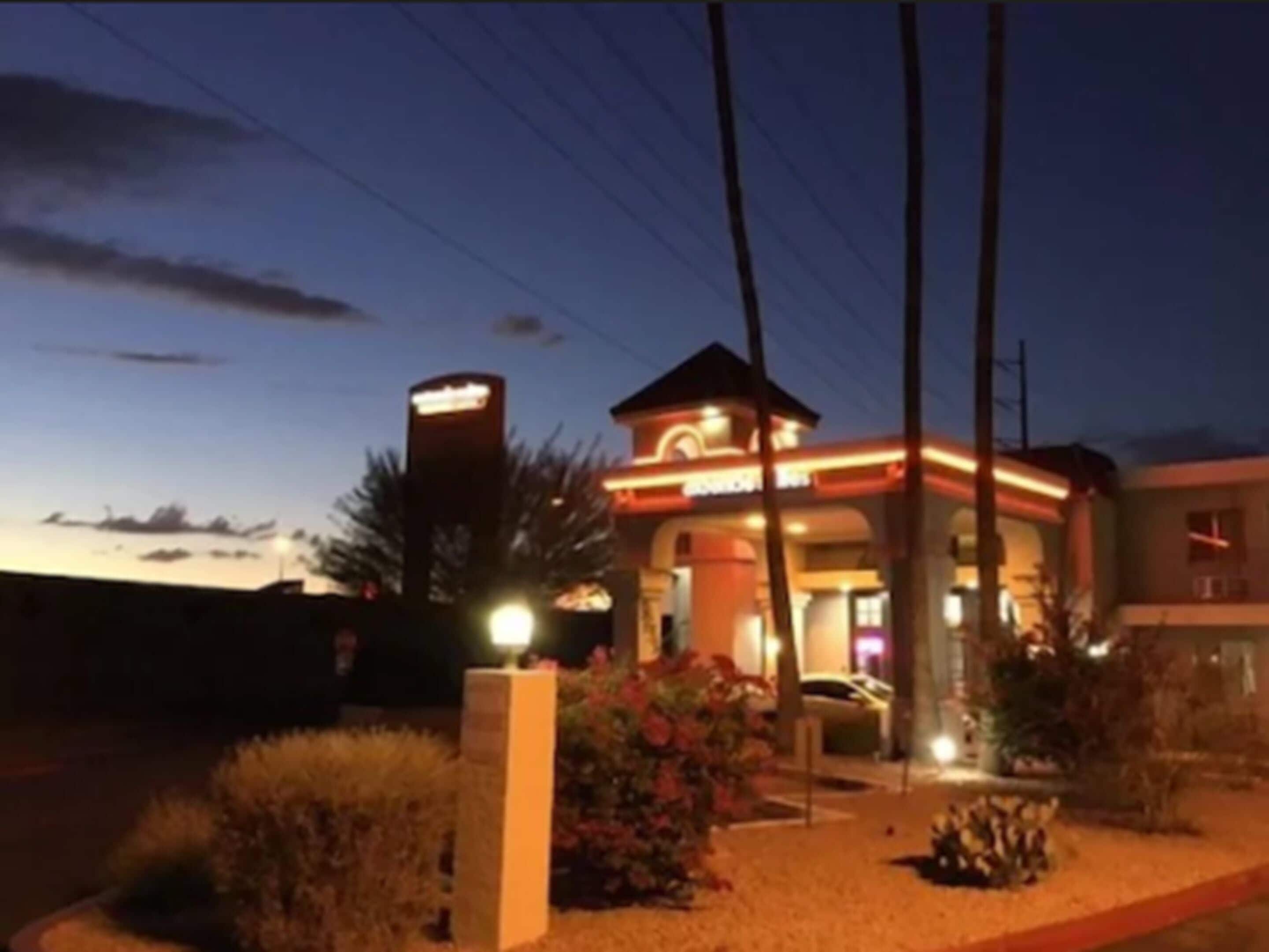 Front of property - evening/night