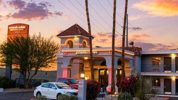 Front of property - evening/night