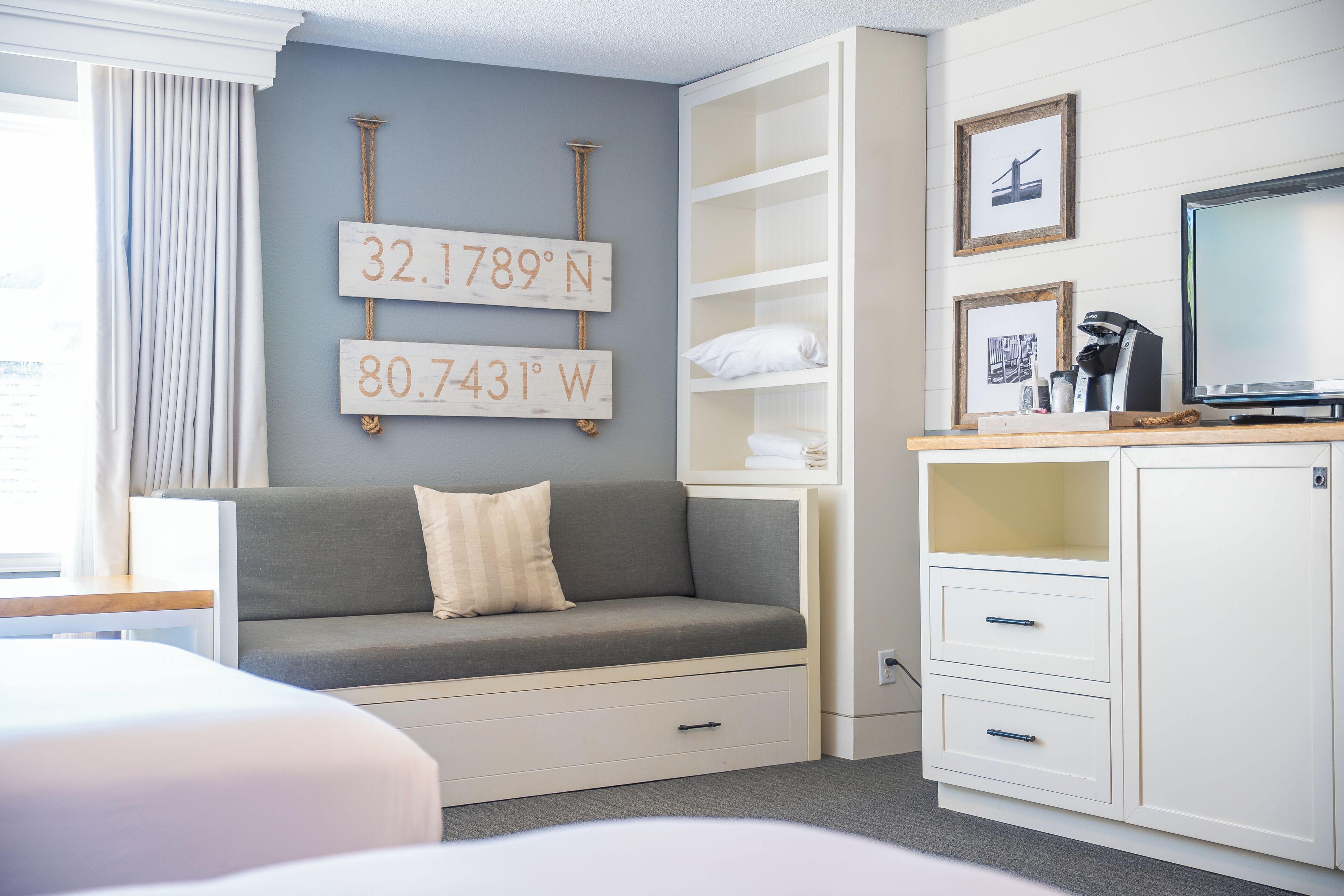 junior suite, multiple beds (2 queen beds & 1 trundle bed) | premium bedding, in-room safe, desk, laptop workspace