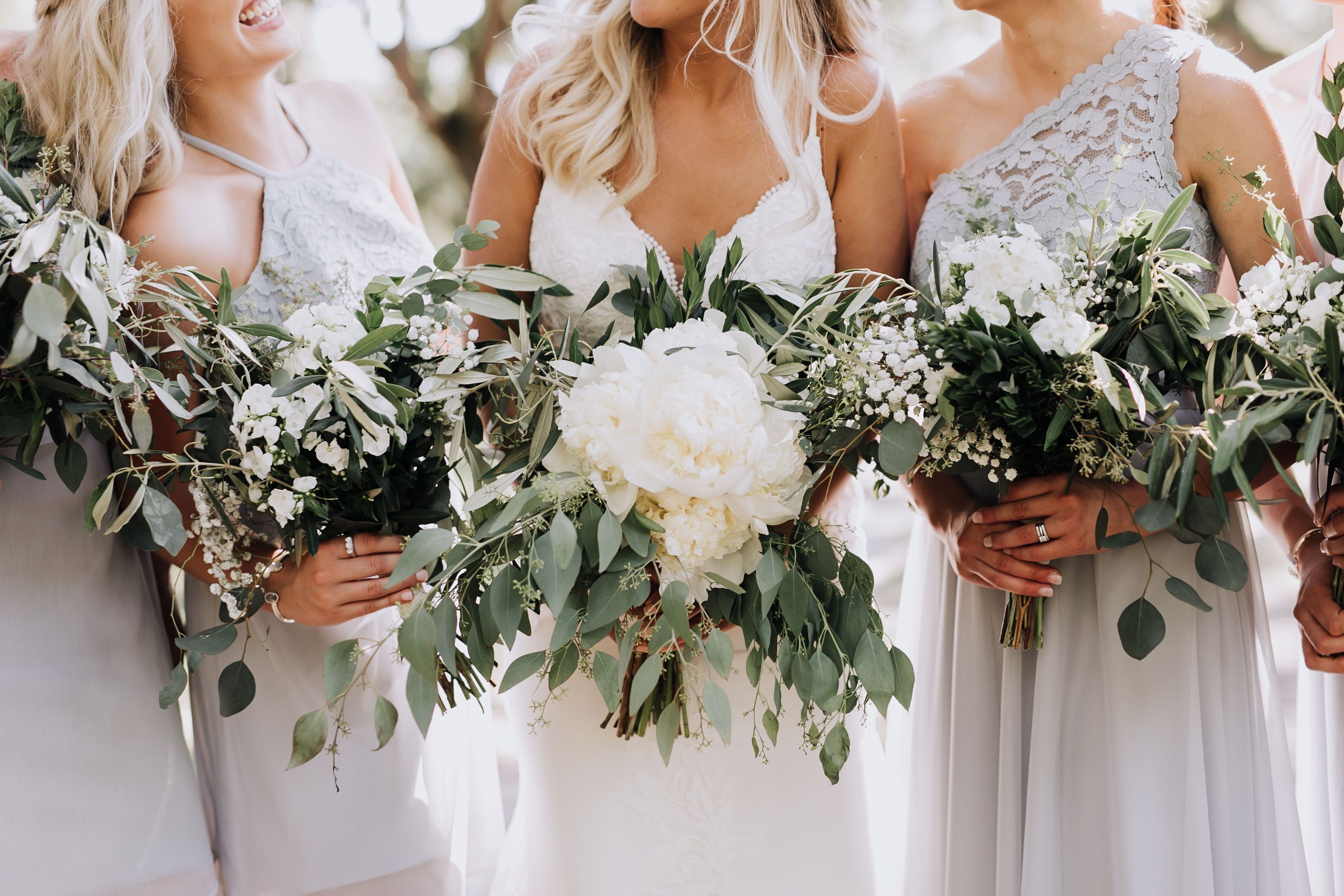 outdoor wedding area
