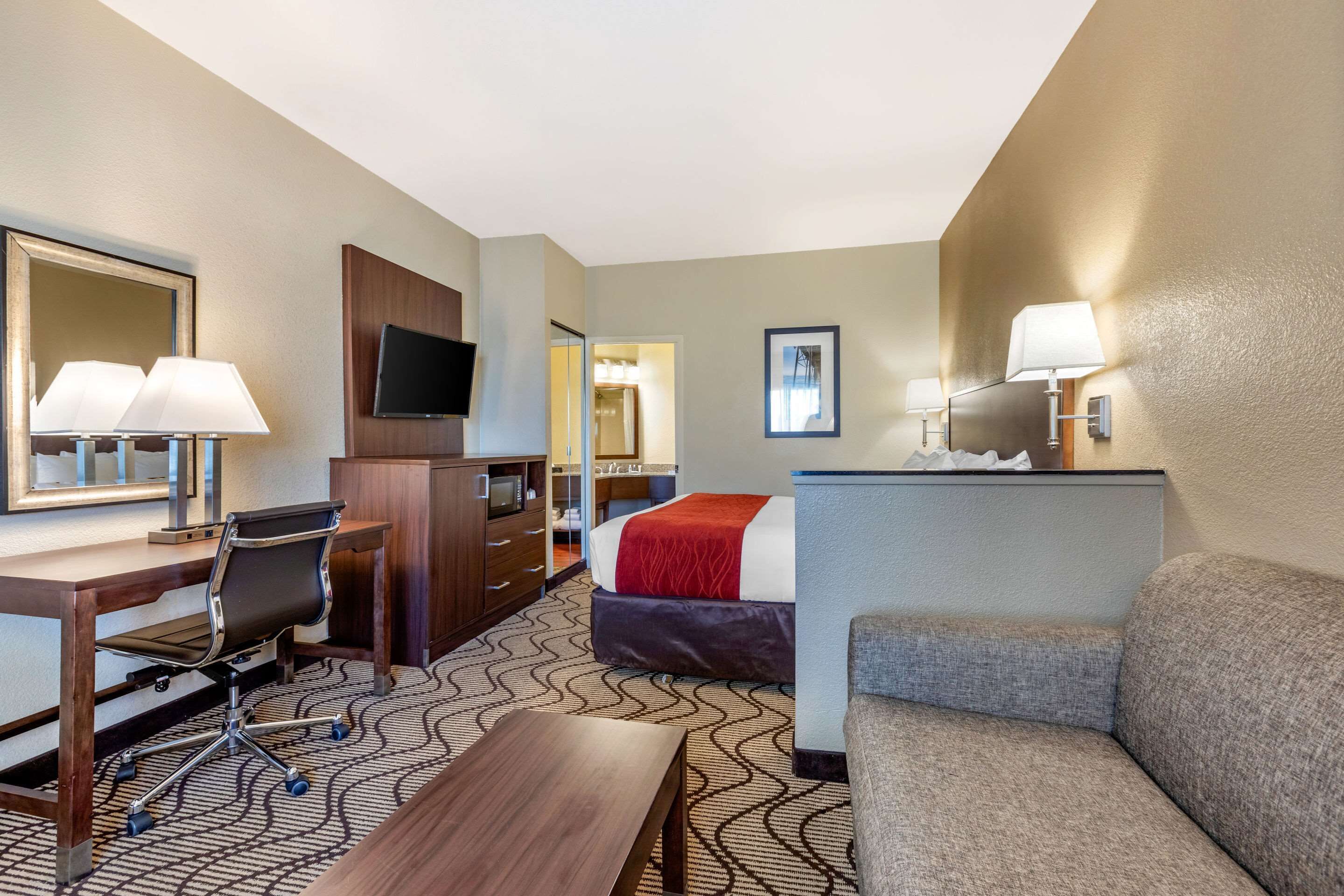 Ropa de cama de alta calidad y escritorio 