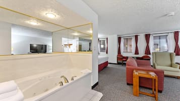 Caja de seguridad en la habitación, escritorio y cortinas blackout