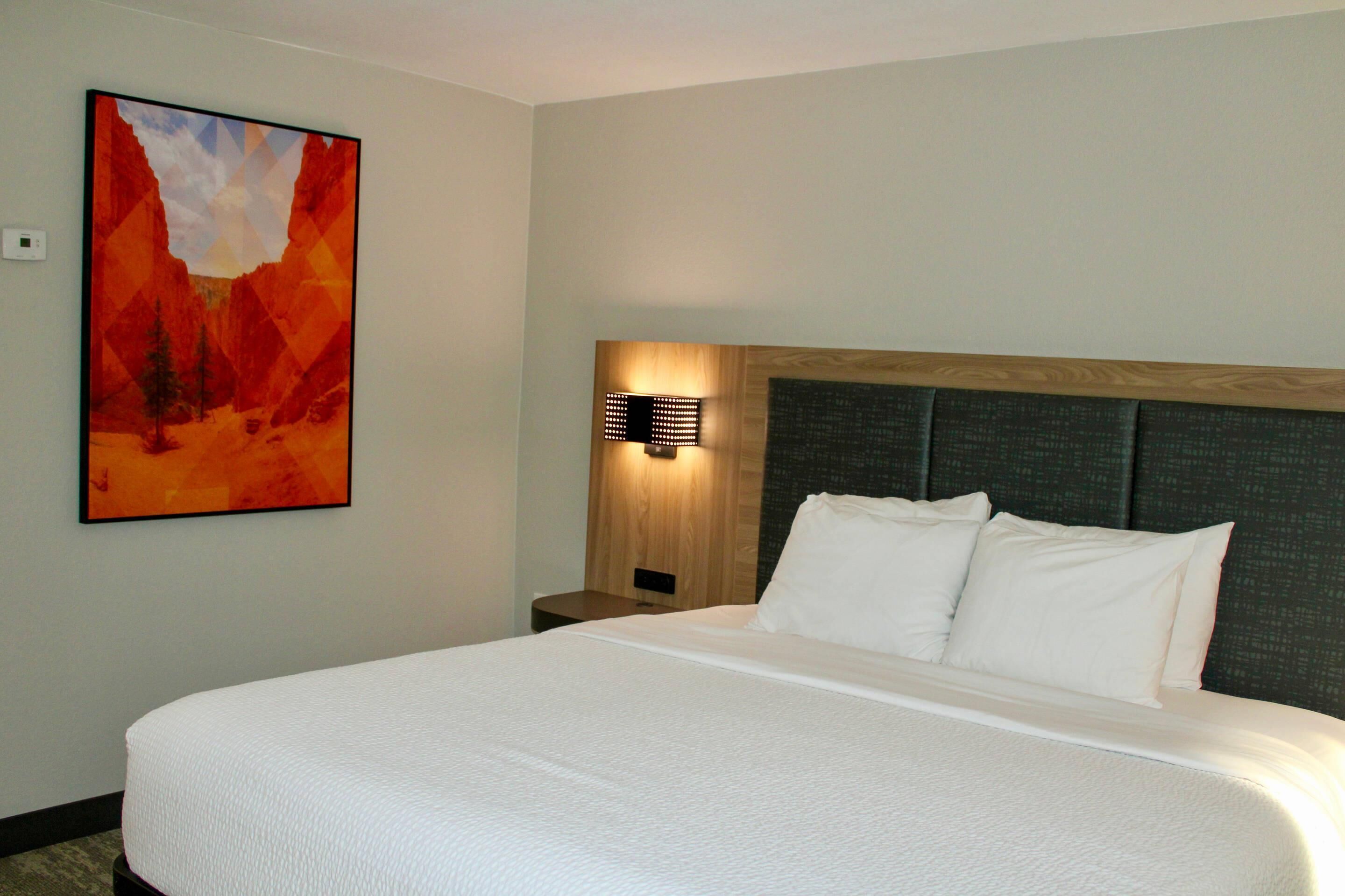 In-room safe, desk, blackout curtains, iron/ironing board