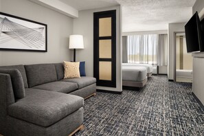 Standard Room, Multiple Beds (2 Double Beds with Sofa Bed) | Premium bedding, desk, laptop workspace, blackout drapes - Hyatt Place Richmond/Innsbrook (Glen Allen)