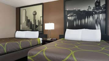 Desk, iron/ironing board, free WiFi, bed sheets