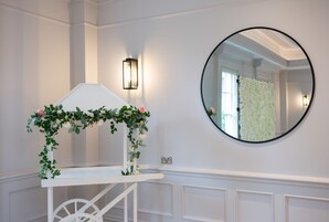 Área interna para casamento