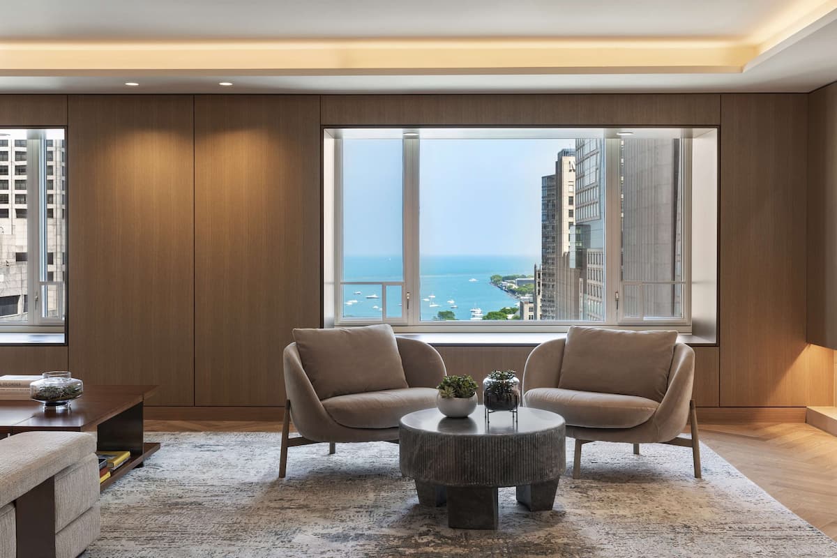 Suite Présidentielle | Vue de la chambre