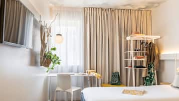 Standaard Twin kamer, 2 eenpersoonsbedden | Een bureau, gratis babybedden, gratis wifi, beddengoed