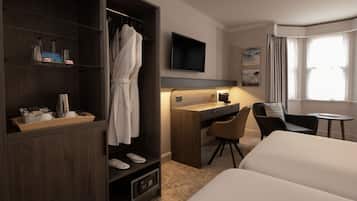 Chambre Exécutive, 2 lits une place, non-fumeurs | Literie hypoallergénique, coffres-forts dans les chambres